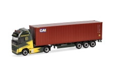 Herpa 319256 - H0 - Volvo FH GL XL Container-Sattelzug Ancotrans/CAI